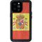 Spain Flag Distressed iPhone 14 Pro Max Waterproof Case
